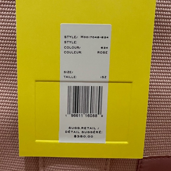 Marc Jacobs Blush Pink Logo Tote - Picture 3 of 6